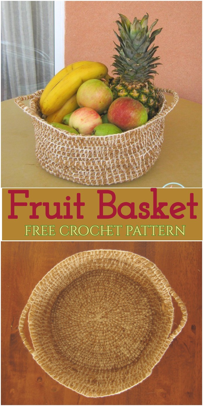Crochet Fruit Basket