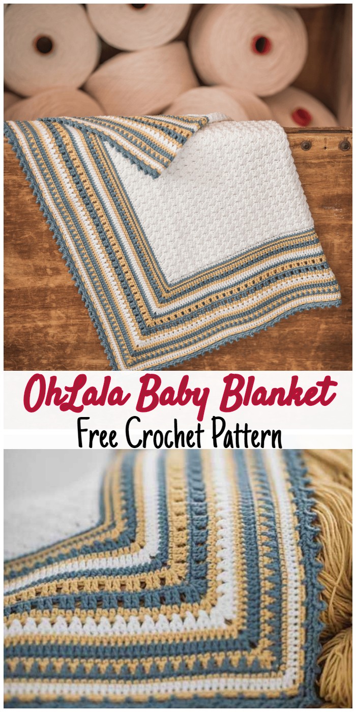 Crochet OhLala Baby Blanket