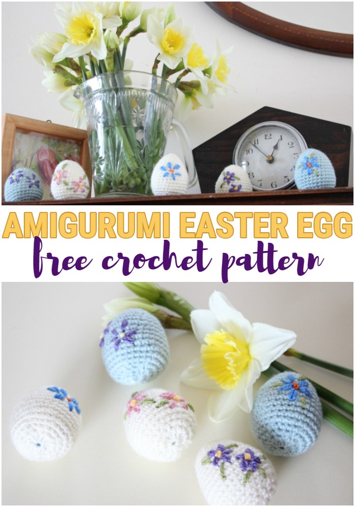 Crochet Amigurumi Easter Egg