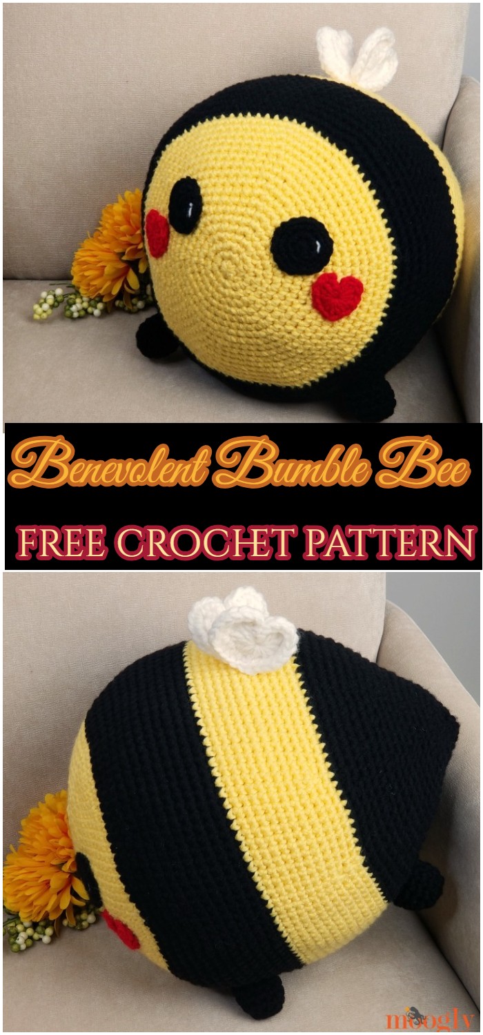 Crochet Benevolent Bumble Bee