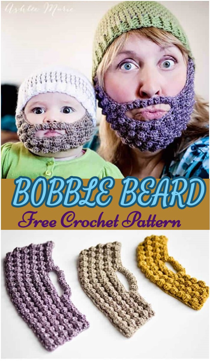 Crochet Bobble Beard
