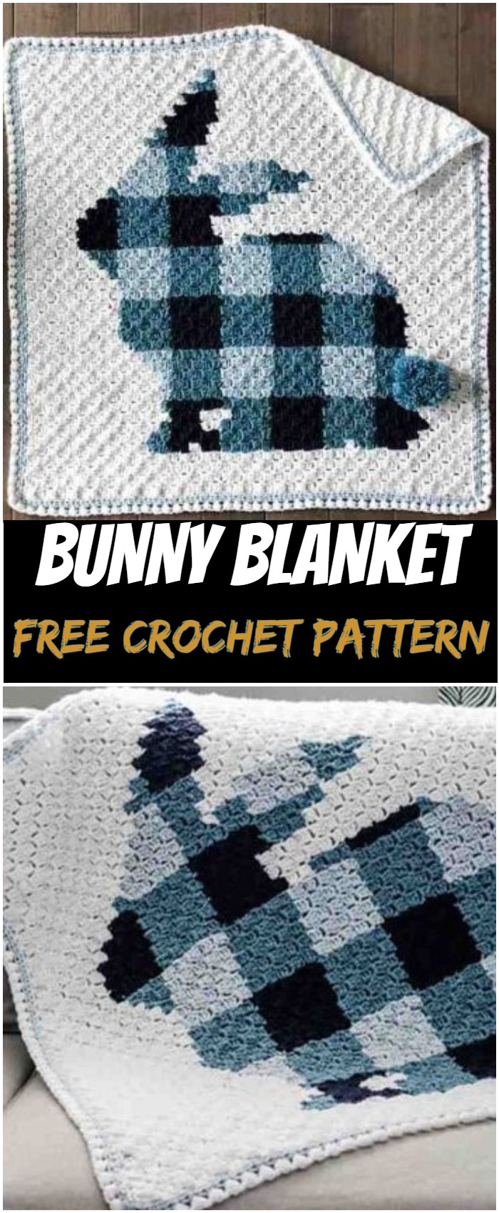 Crochet Bunny Blanket