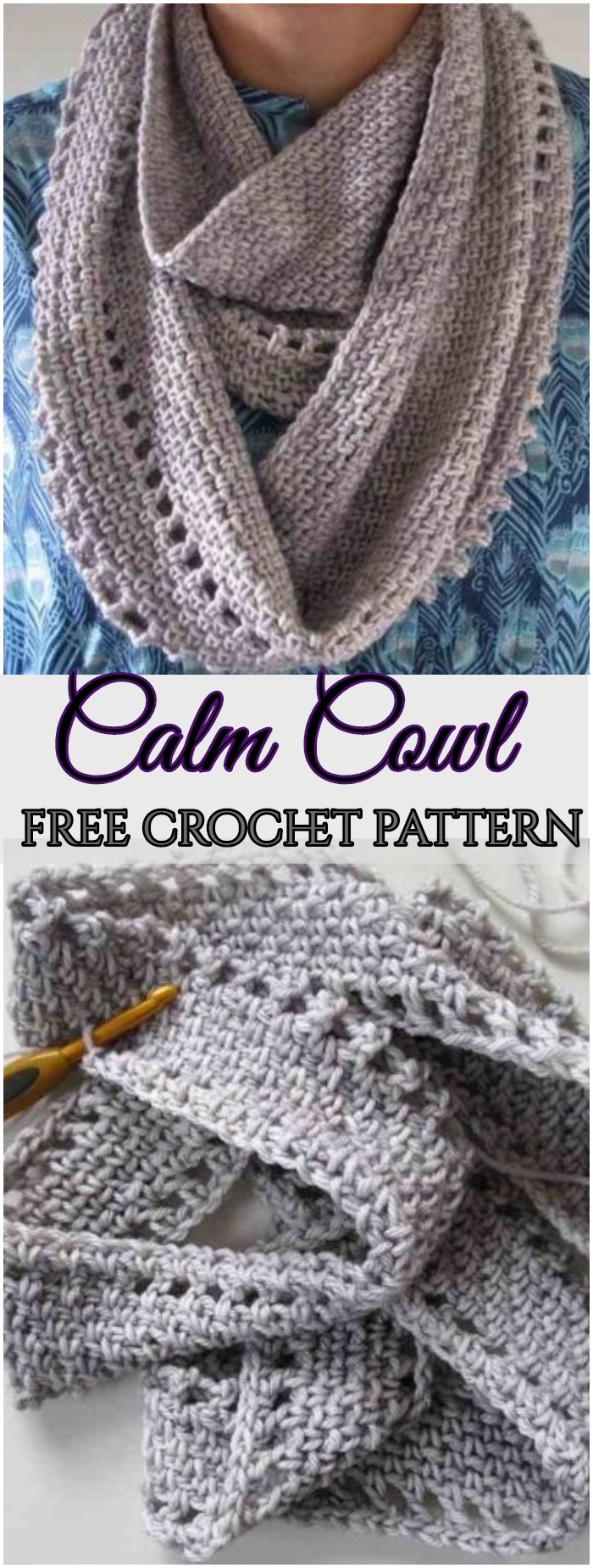 Crochet Calm Cowl