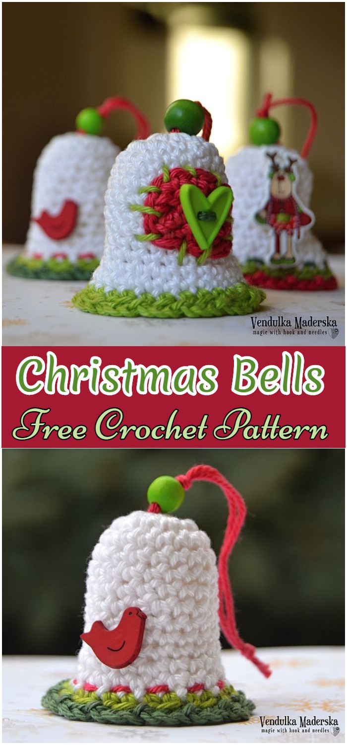 Crochet Christmas Bells