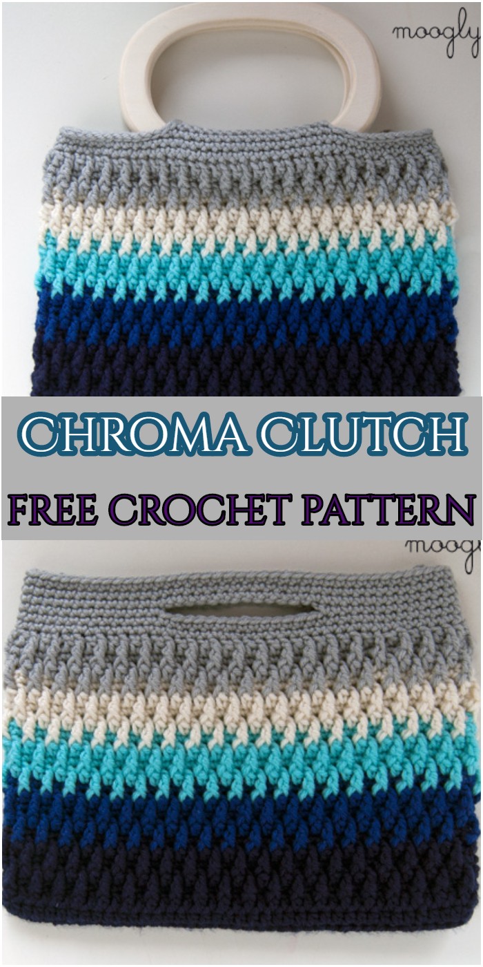Crochet Chroma Clutch