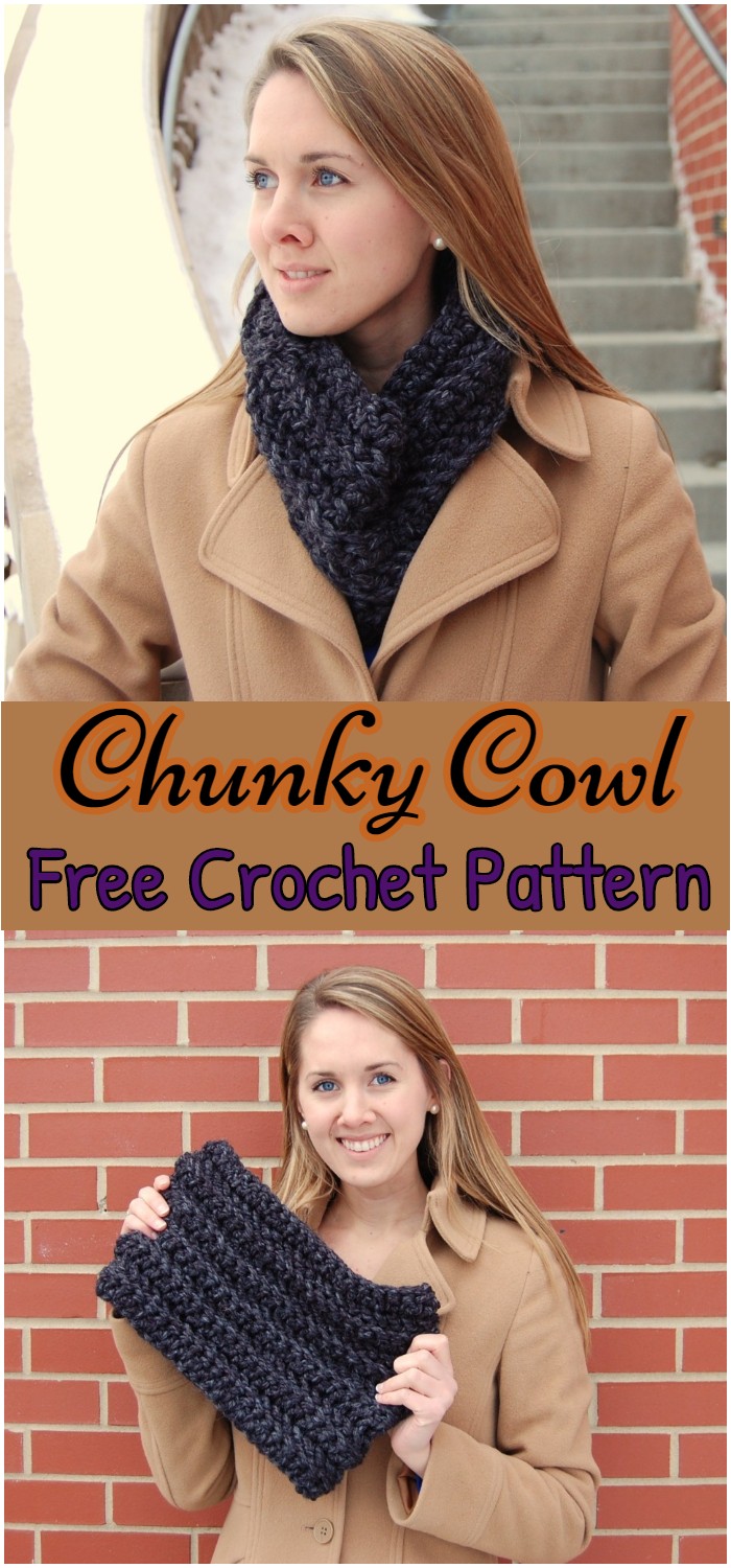 Crochet Chunky Cowl