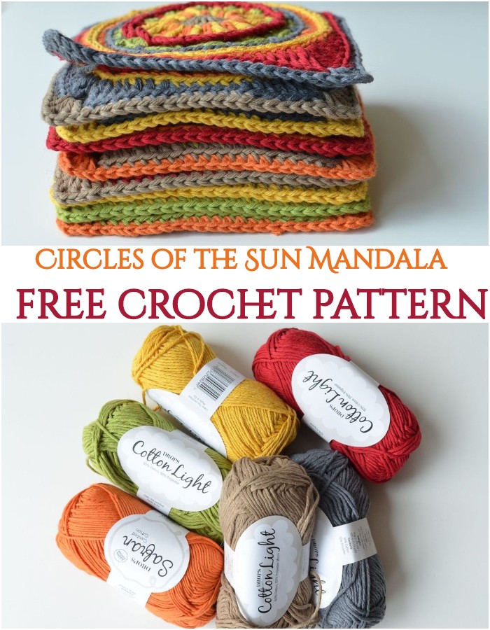 Crochet Circles of the Sun Mandala