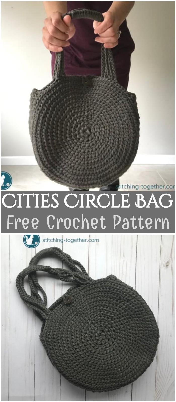 Crochet Cities Circle Bag