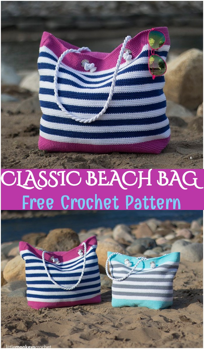 15 Gorgeous Crochet Bag Patterns – Free Patterns – DIY Crafts