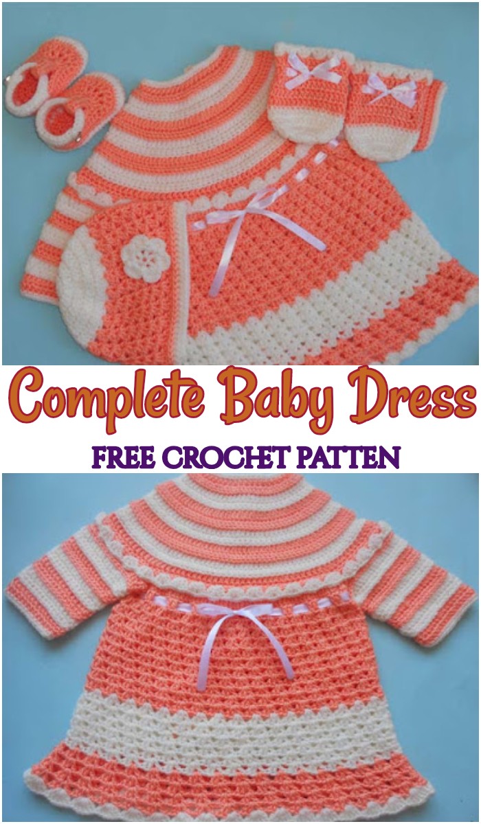 Crochet Complete Baby Dress