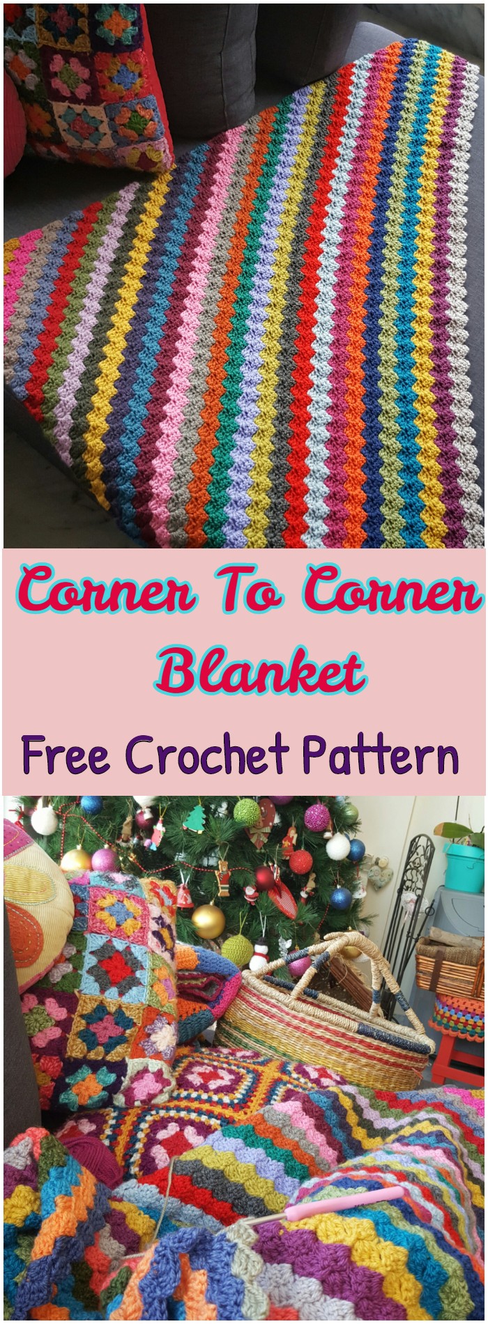 Crochet Corner To Corner Blanket