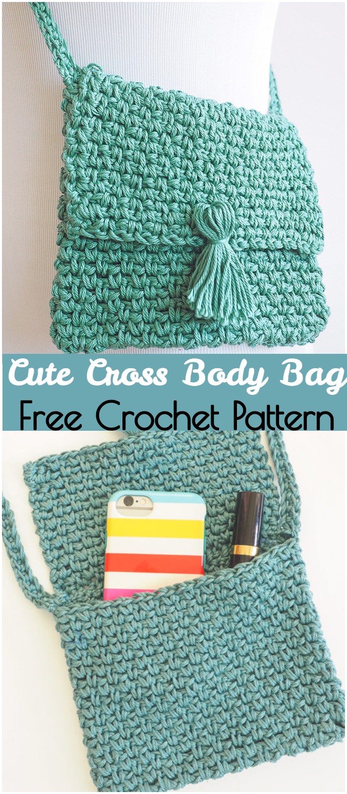 Crochet Cute Cross Body Bag