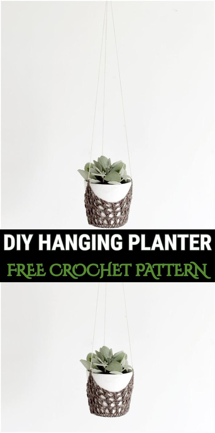 Crochet DIY Hanging Planter