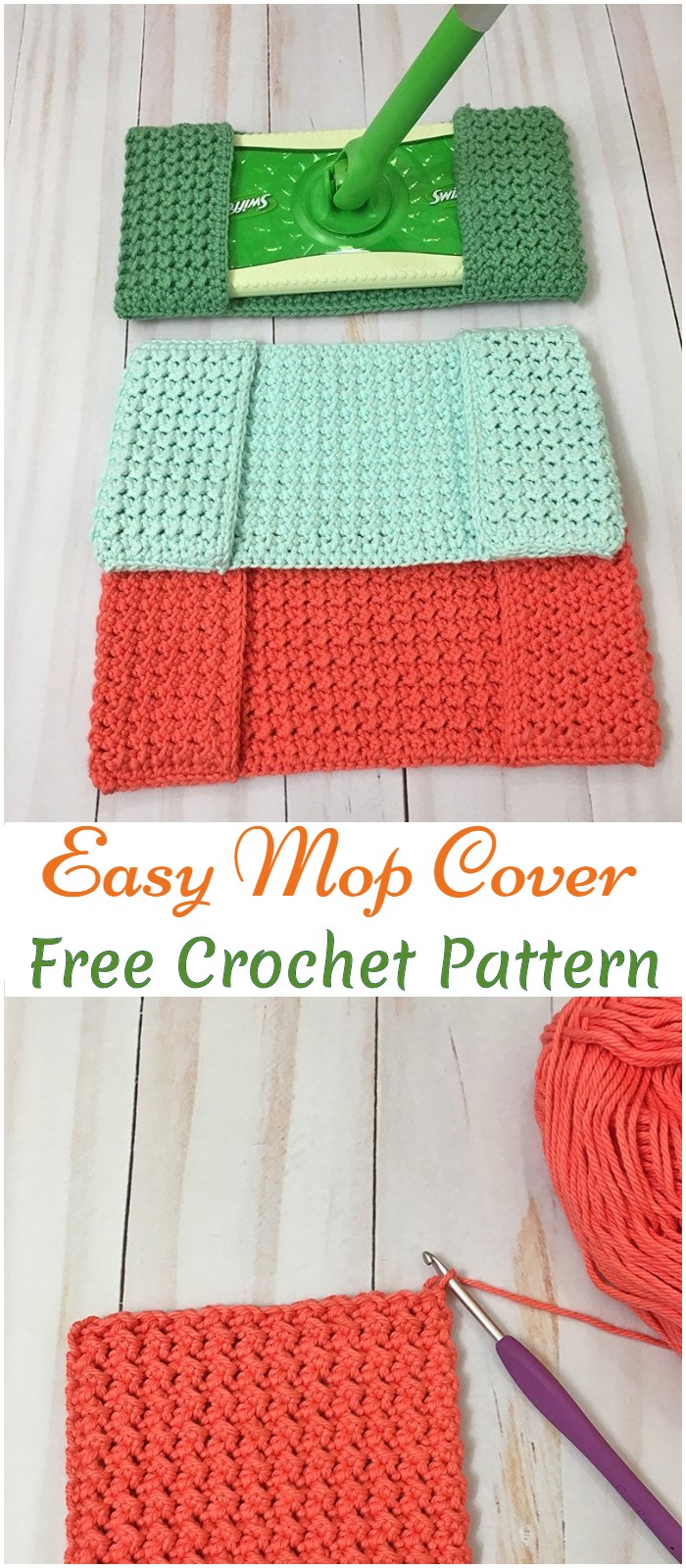 Crochet Easy Mop Cover