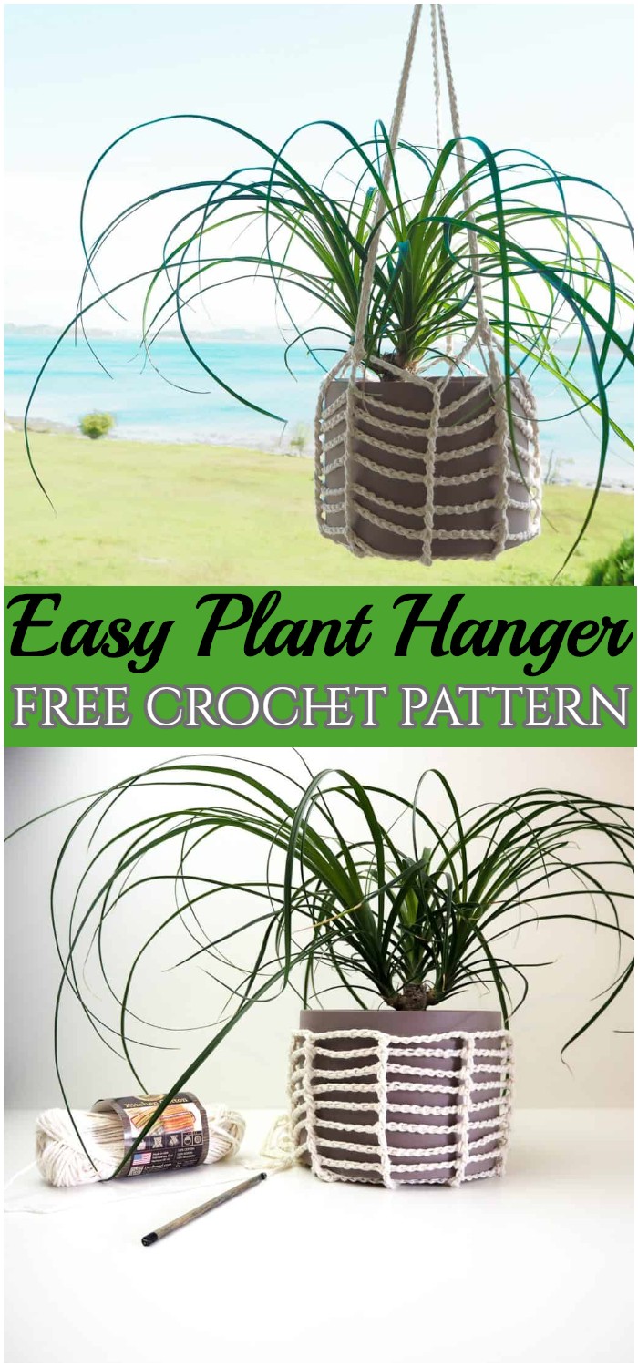 Crochet Easy Plant Hanger