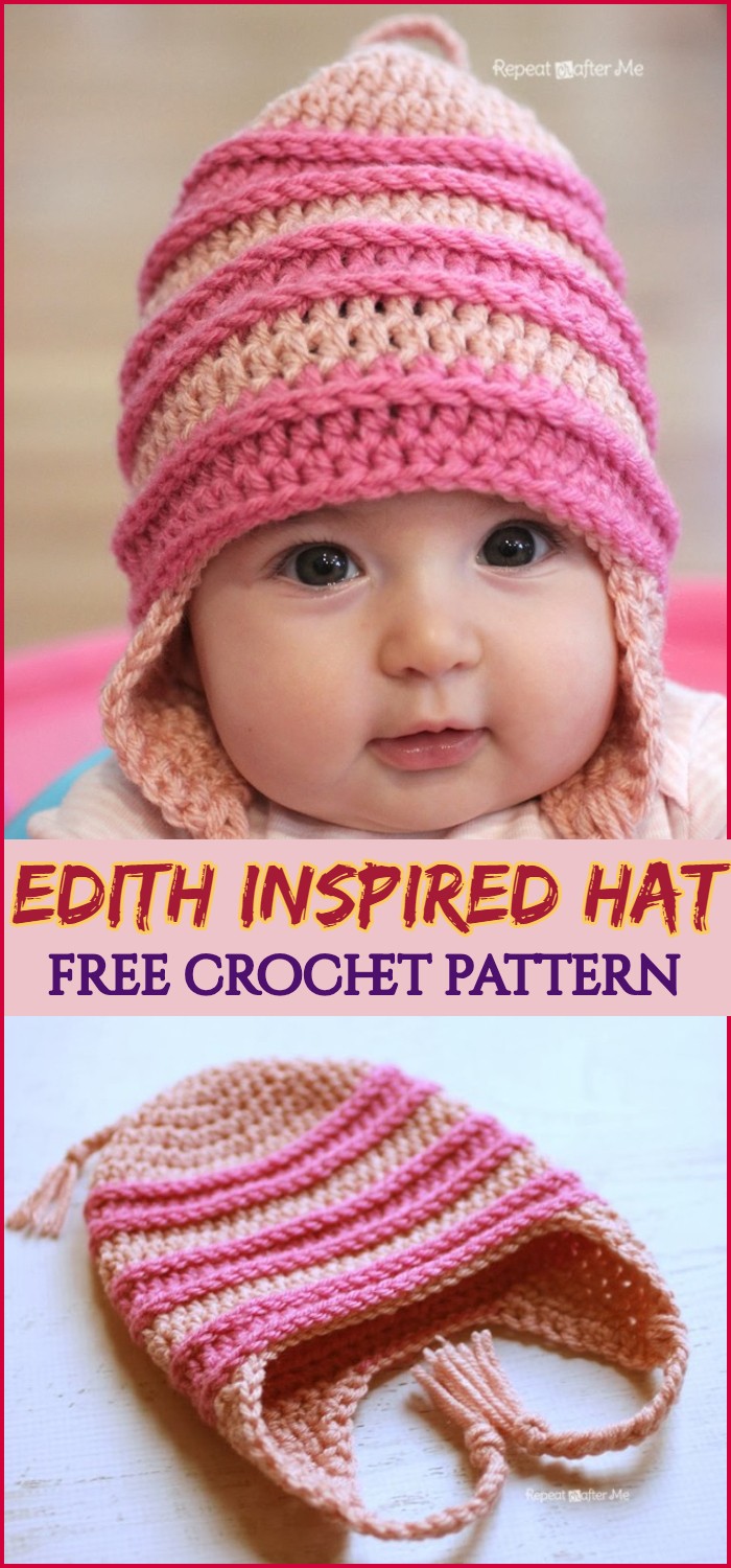 Crochet Edith Inspired Hat