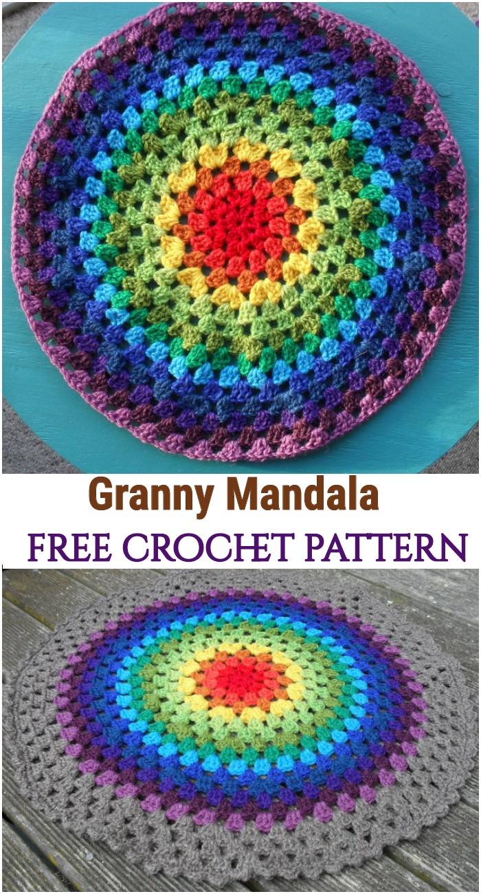 Crochet Granny Mandala