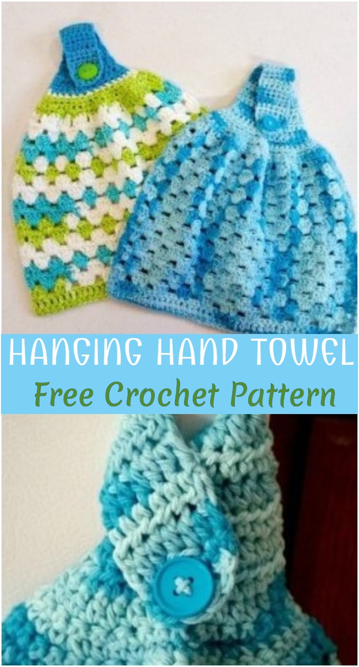Crochet Hanging Hand Towel