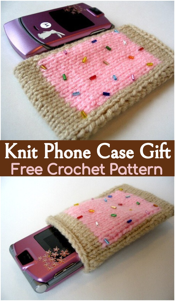 Crochet Knit Phone Case Gift