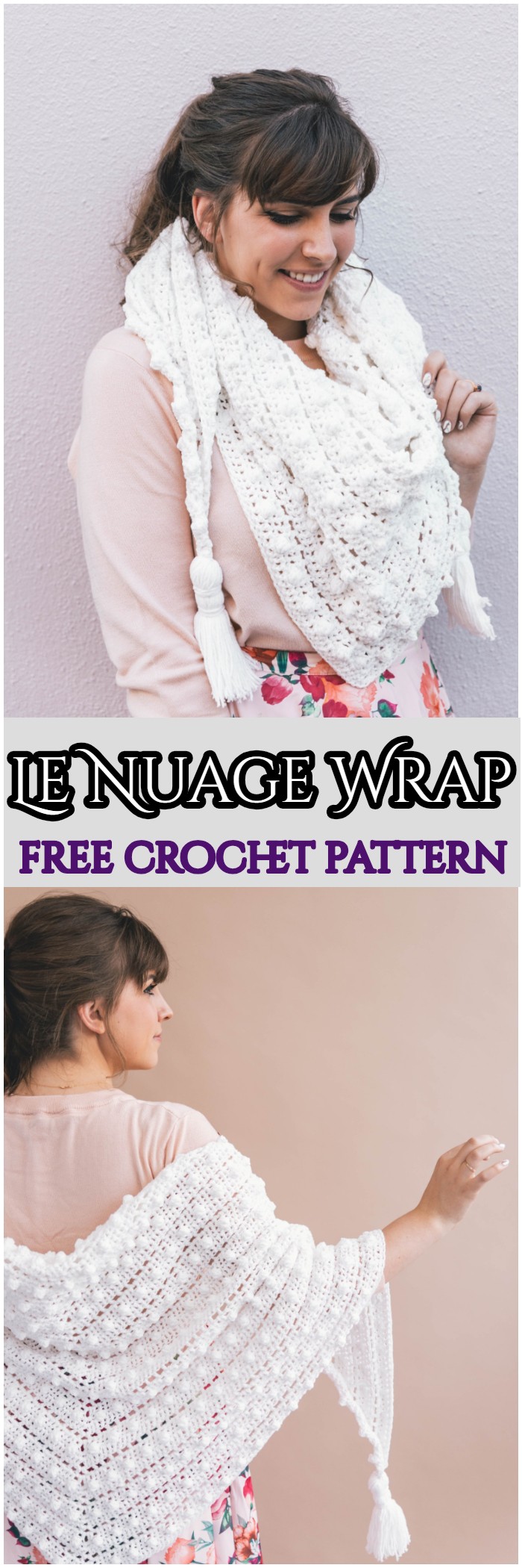 Crochet Le Nuage Wrap Shawl