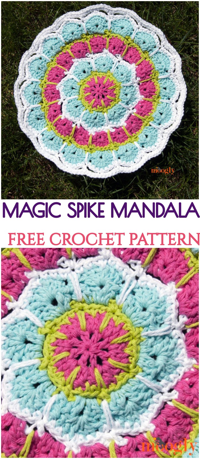 Crochet Magic Spike Mandala