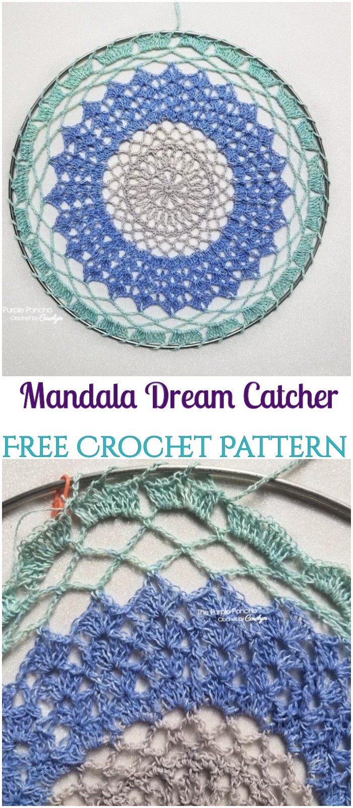 Crochet Mandala Dream Catche