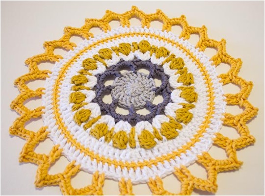 Crochet Mandala For Your Home