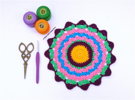 Crochet Mindful Mandala