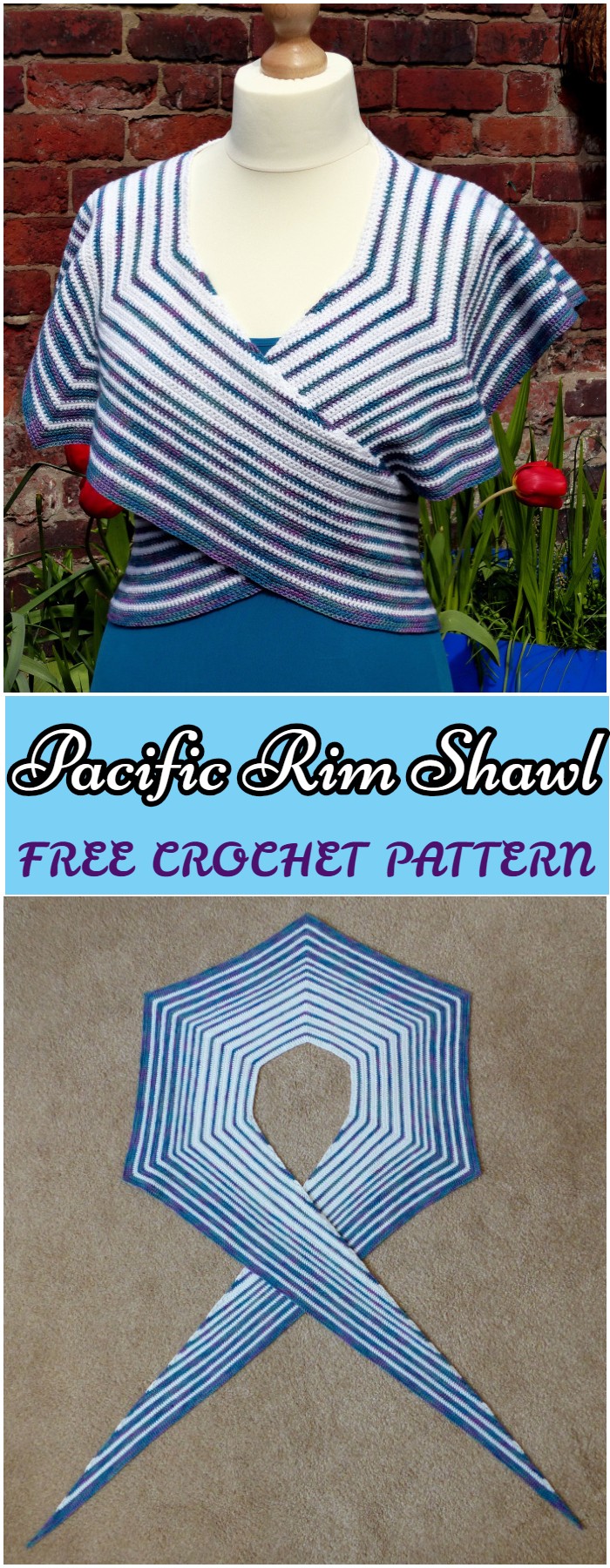 Crochet Pacific Rim Shawl 