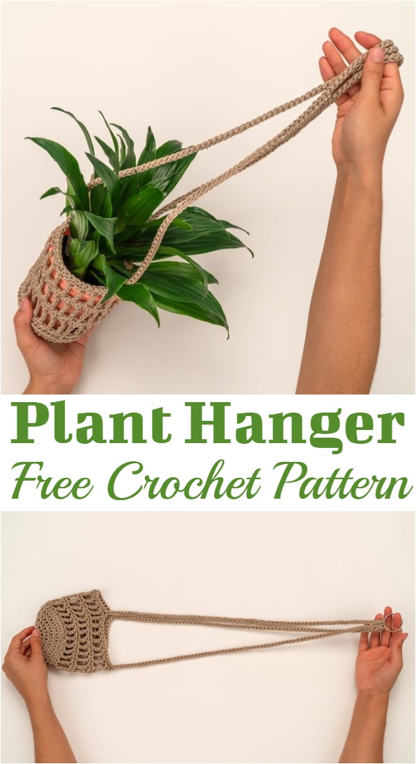 Crochet Plant Hanger Pattern 