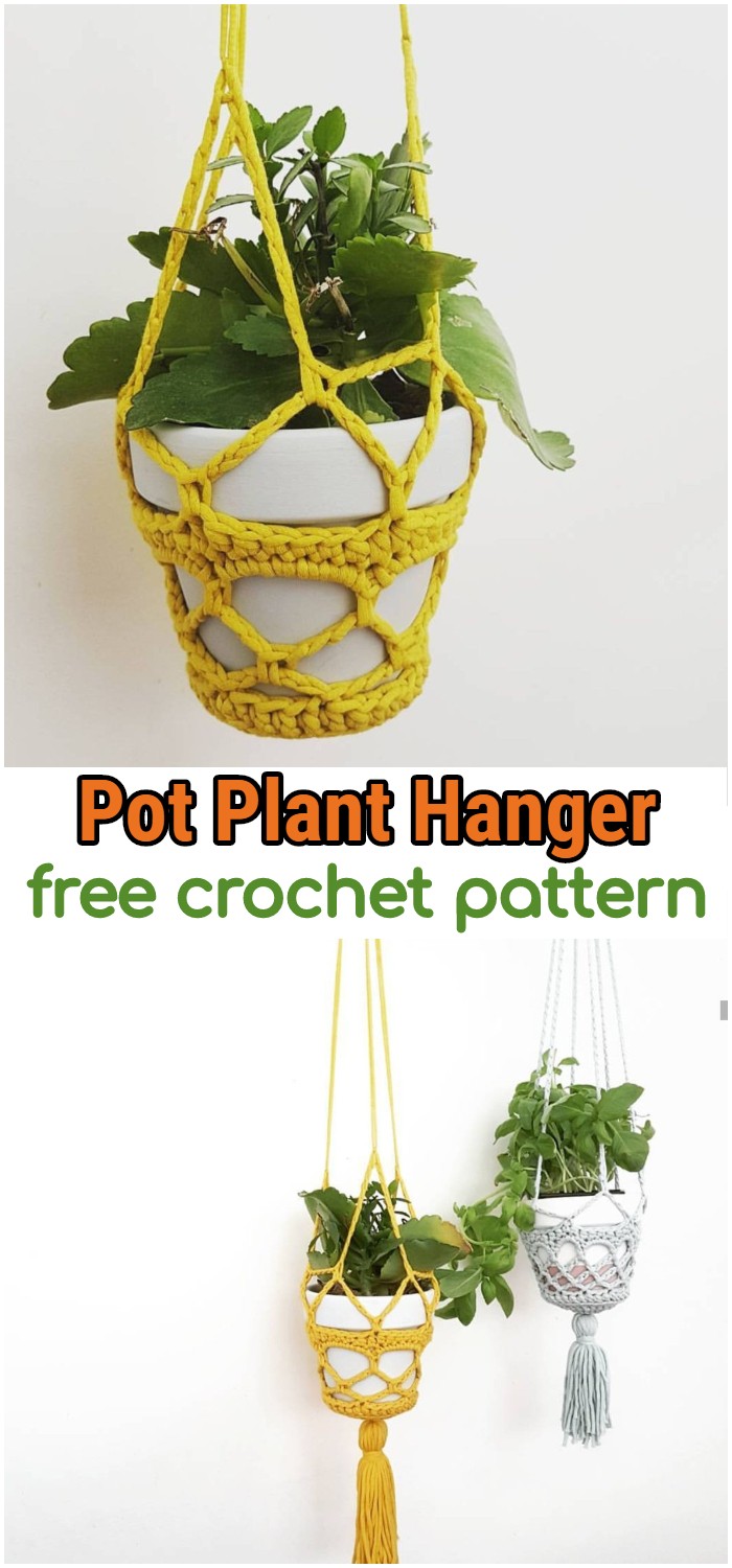 Crochet Pot Plant Hanger