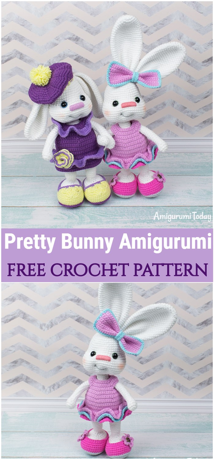 Crochet Pretty Bunny Amigurumi
