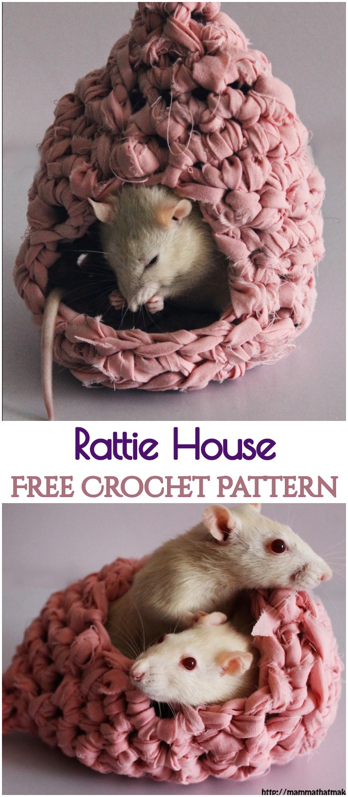 Crochet Rattie House