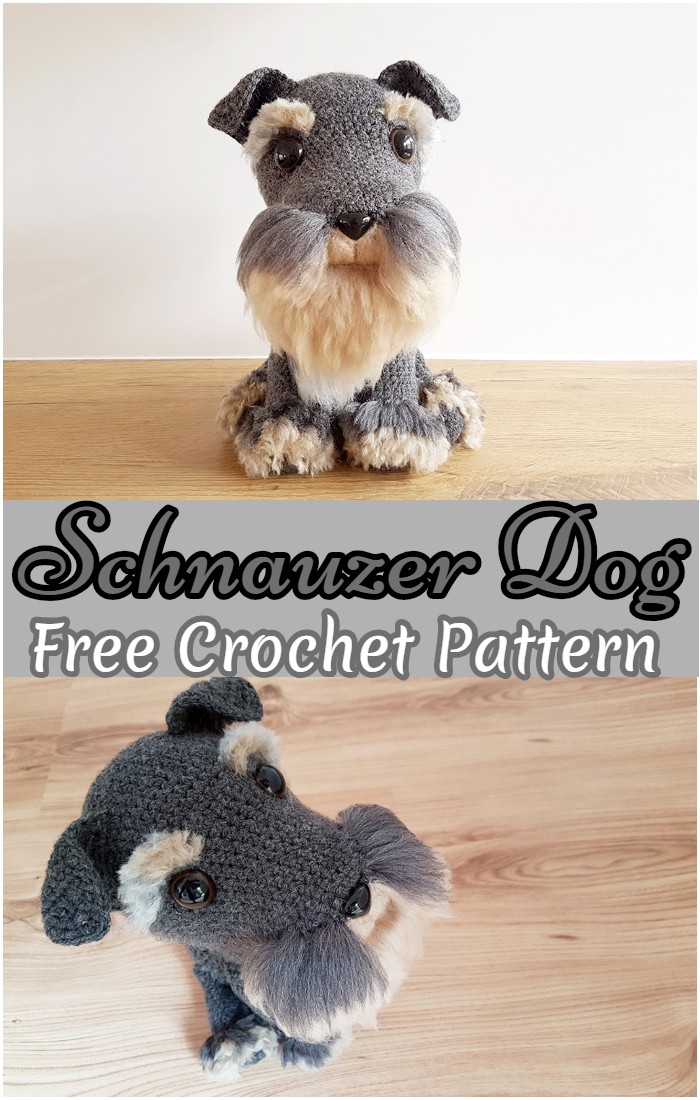 Crochet Schnauzer Dog