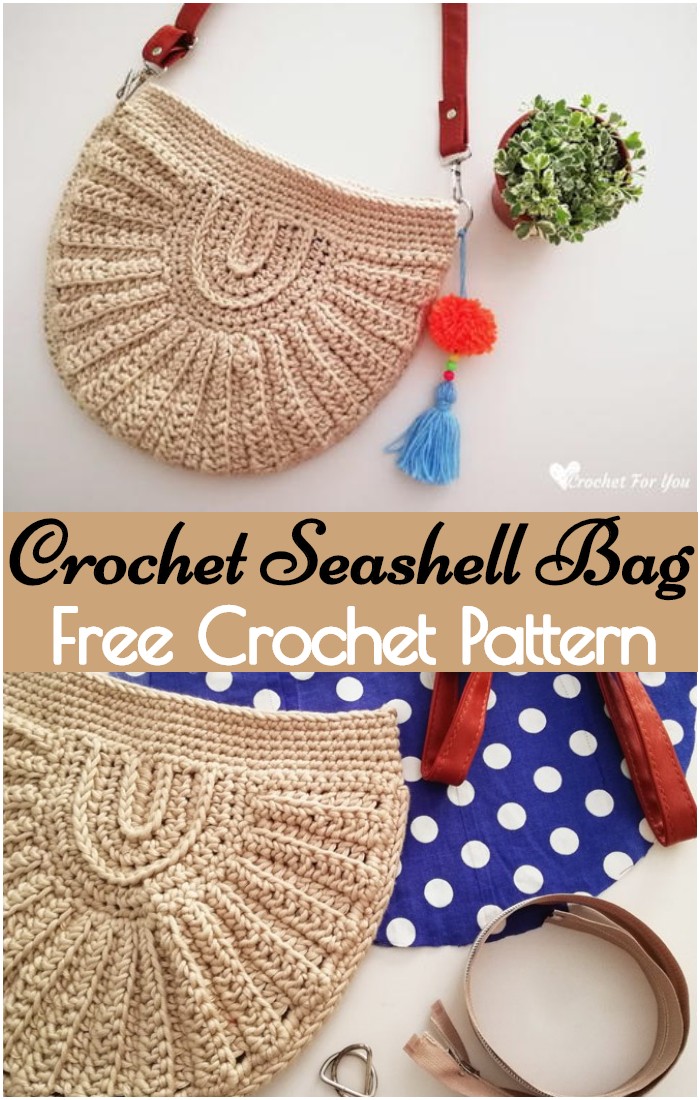Crochet Seashell Bag Pattern