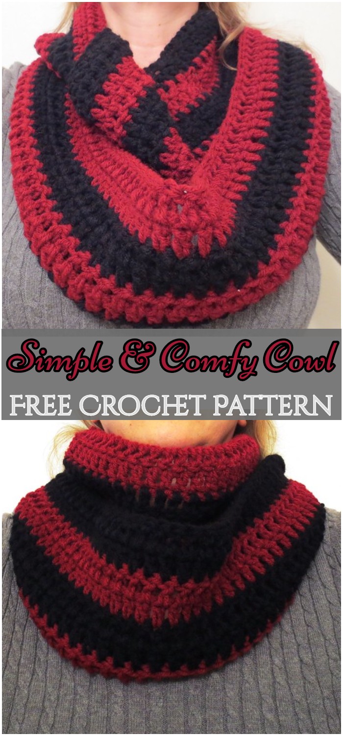 Crochet Simple & Comfy Cowl