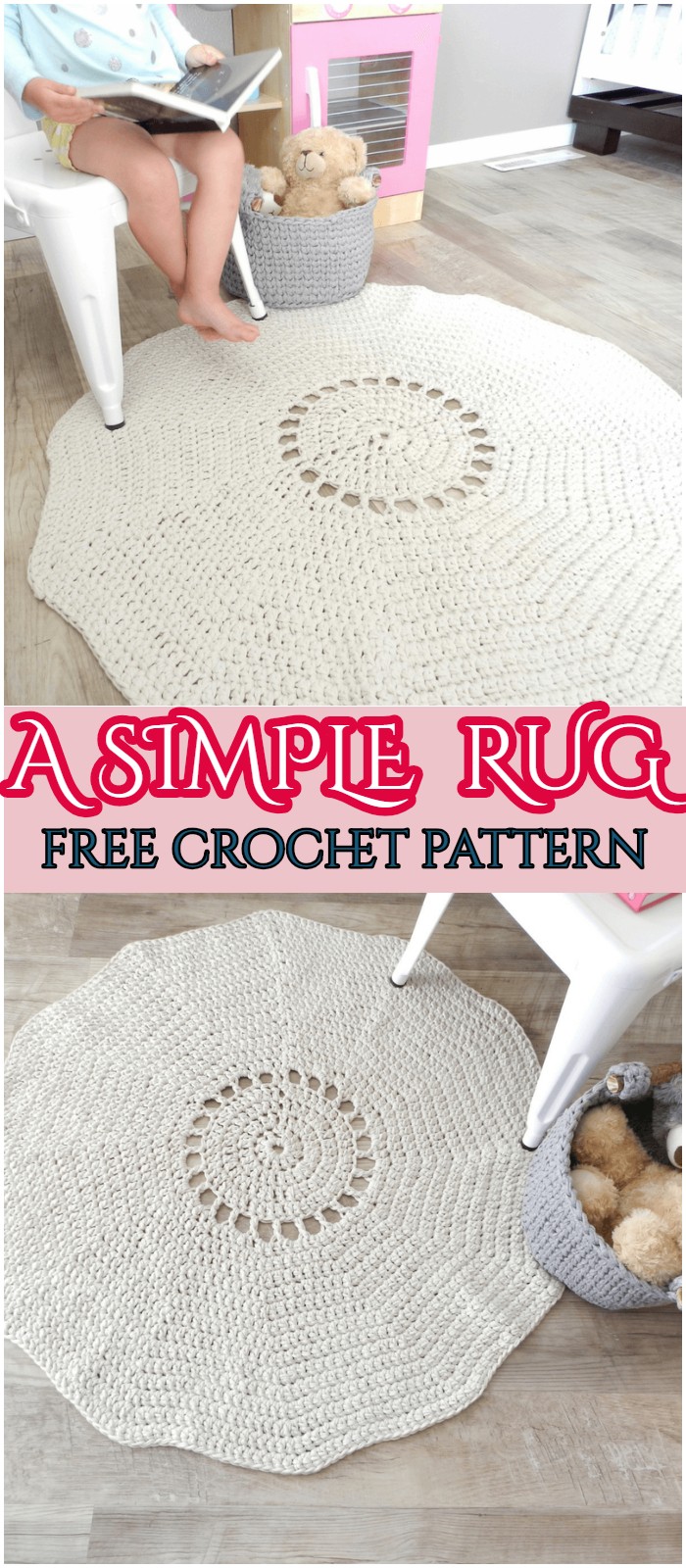 Crochet Simple Rug