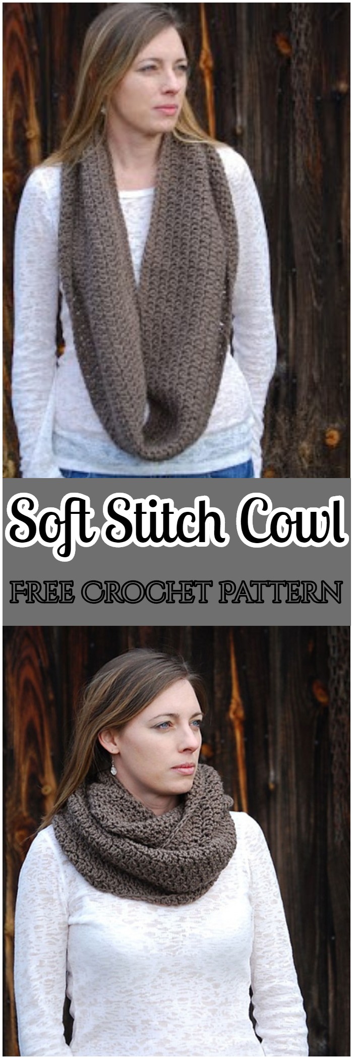 Crochet Soft Stitch Cowl 