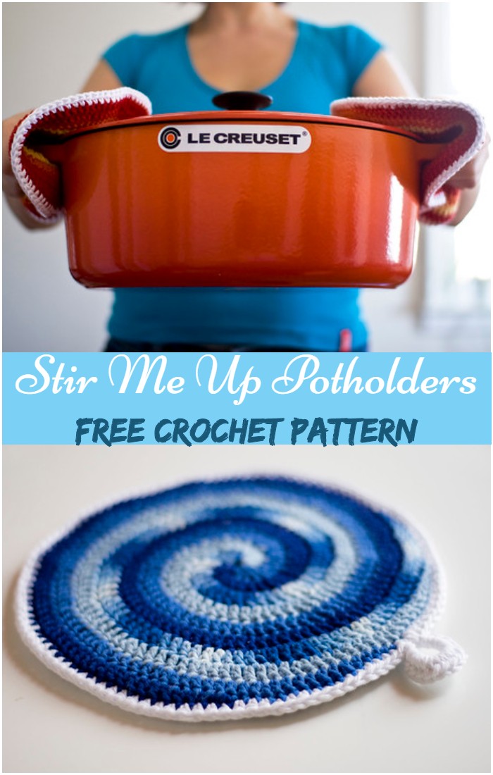 Crochet Stir Me Up Potholders