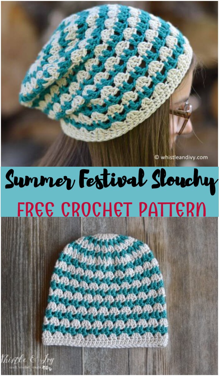Crochet Summer Festival Slouchy