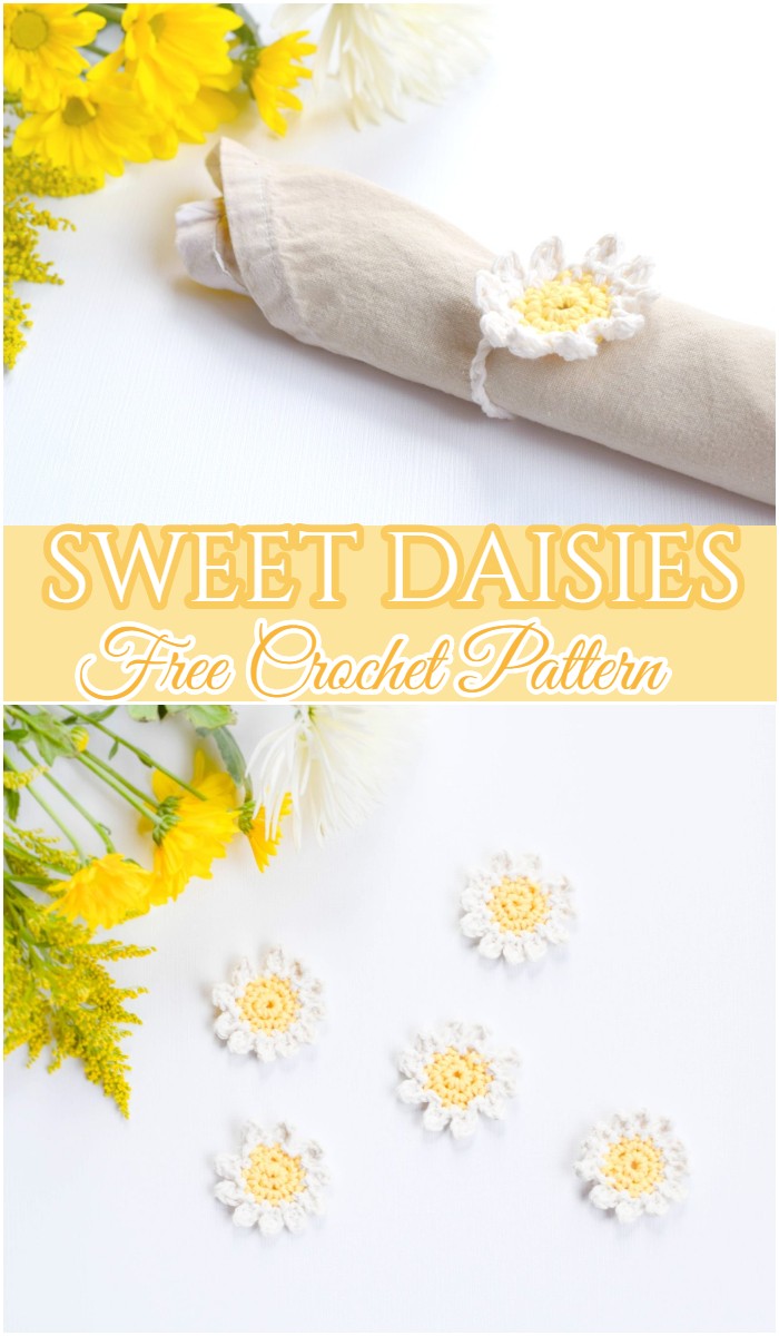Crochet Sweet Daisies