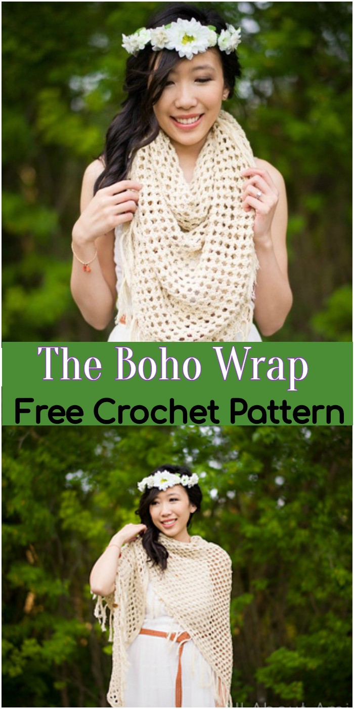 Crochet The Boho Wrap