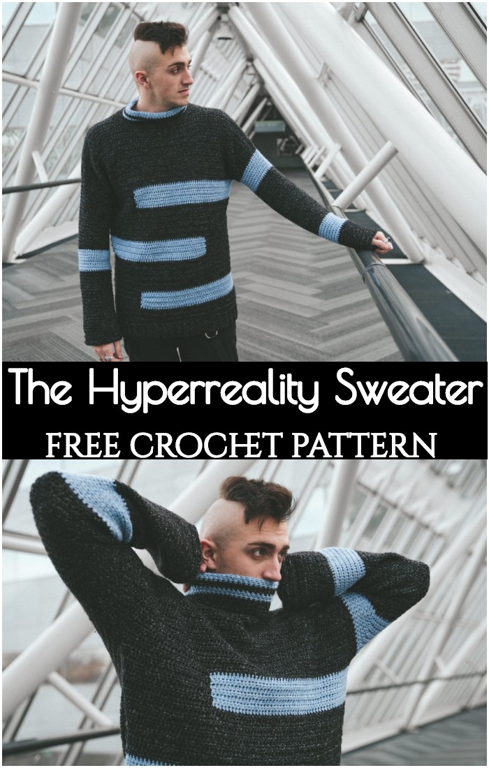 Crochet The Hyperreality Sweater