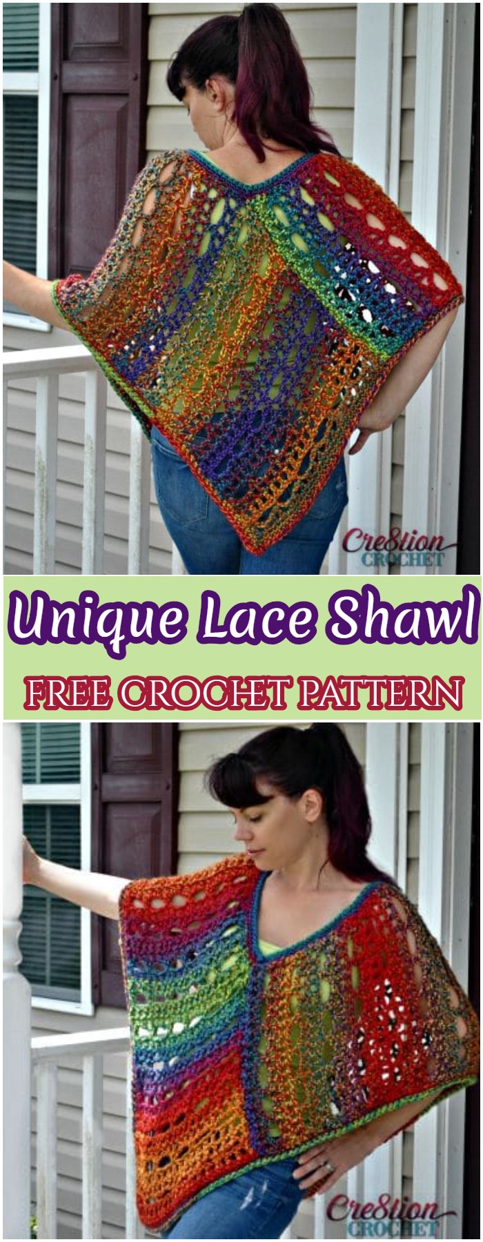 Crochet Unique Lace Shawl