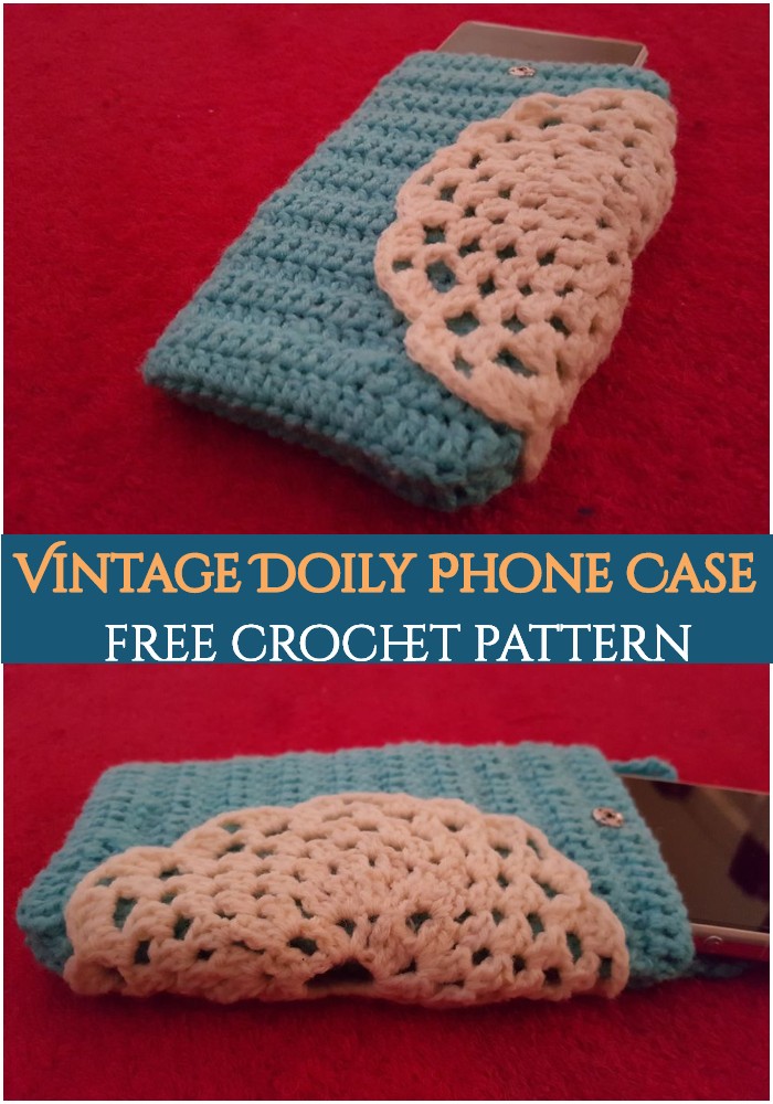 Crochet Vintage Doily Phone Case