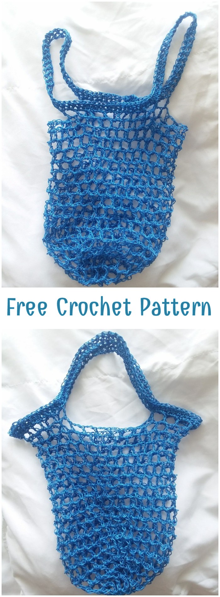 Crochet Zero Waste Kitchen Produce Bag
