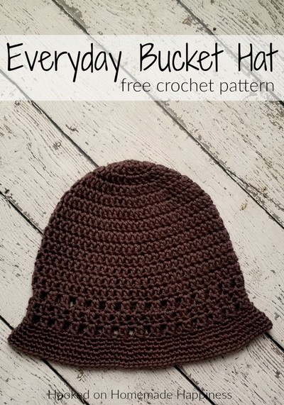 Everyday Crochet Bucket Hat Pattern
