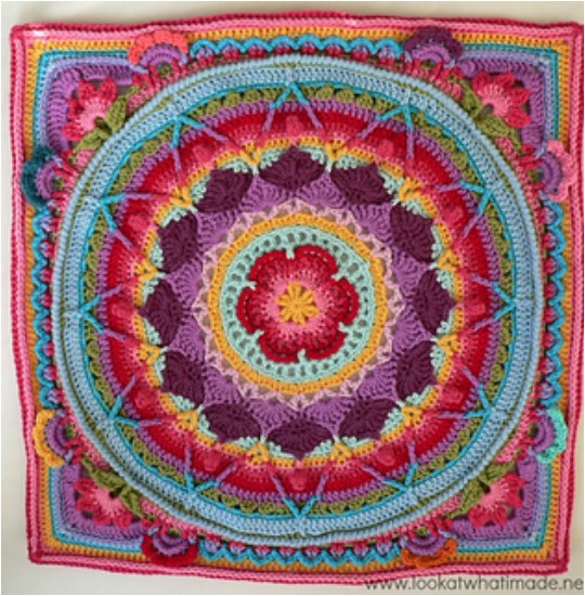 Sophie’s Garden Crochet Mandala