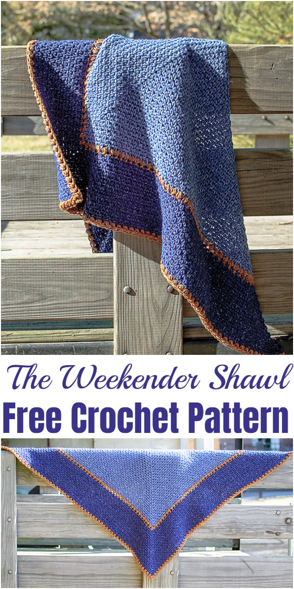 The Weekender Shawl Crochet Pattern