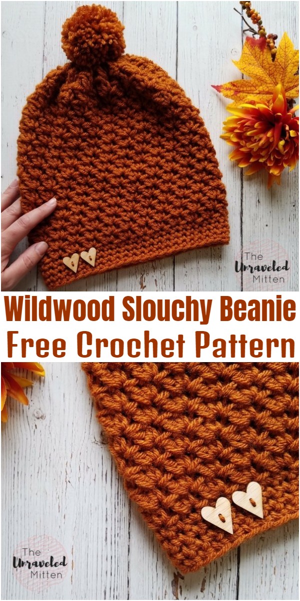 Wildwood Crochet Slouchy Beanie Pattern